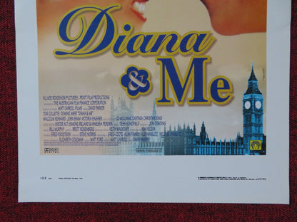 DIANA & ME ITALIAN LOCANDINA POSTER TONI COLLETTE DOMINIC WEST 1999 Rendezvous Cinema Movie posters