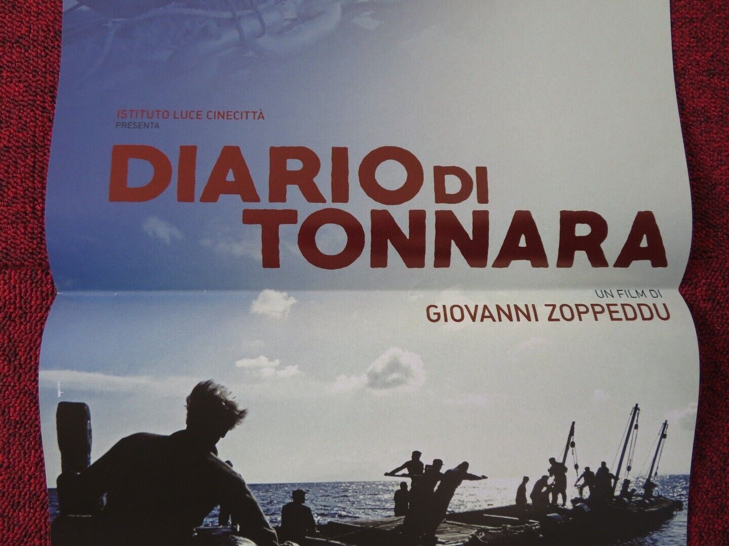 DIARIO DI TONNARA ITALIAN LOCANDINA (26.5"x12.5") POSTER GIOVANNI ZOPPEDDU 2018 Movie posters