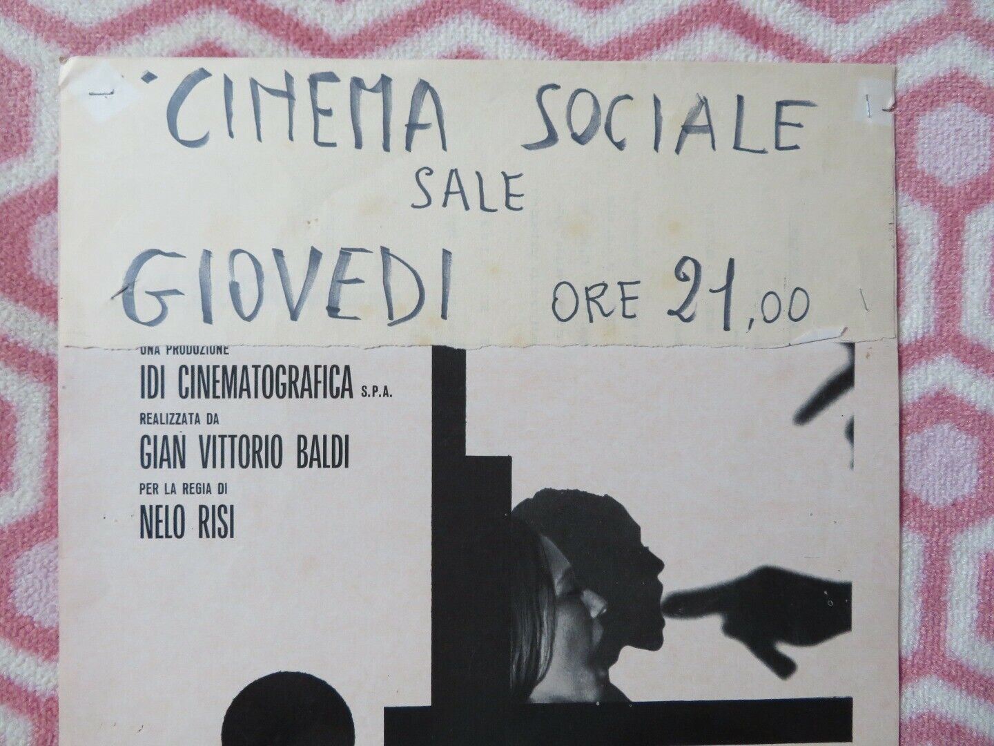 DIARIO DI UNA SCHIZOFRENICA ITALIAN LOCANDINA (27.5"x13") POSTER 1969 Movie posters