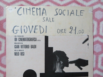 DIARIO DI UNA SCHIZOFRENICA ITALIAN LOCANDINA (27.5"x13") POSTER 1969 Movie posters