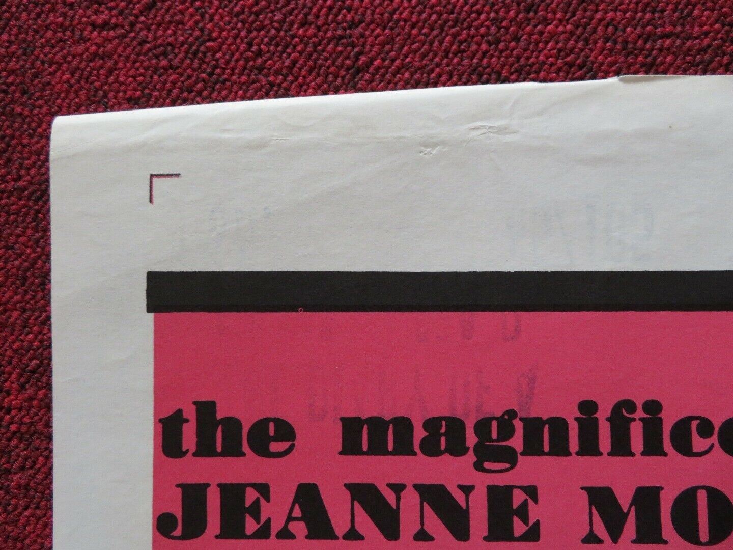 DIARY OF A CHAMBERMAID FOLDED US ONE SHEET POSTER JEANNE MOREAU 1965 - Rendezvous Cinema