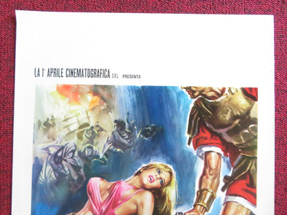 DIARY OF A ROMAN VIRGIN ITALIAN LOCANDINA POSTER LUCRETIA LOVE A. VERNON 1973 Rendezvous Cinema Movie posters