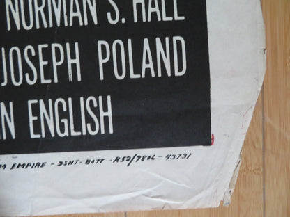 DICK TRACY VS. PHANTOM EMPIRE US 3 SHEET POSTER RALPH BYRD MICHAEL OWEN 1952 Rendezvous Cinema Movie posters