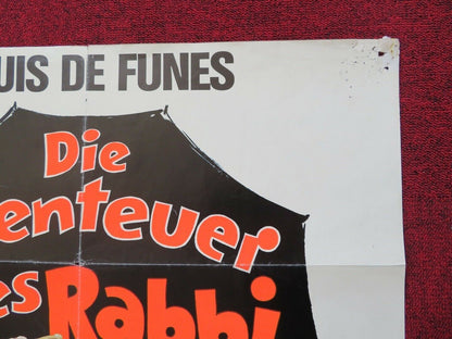 DIE ADVENTEUER DES RABBI JACOB GERMAN A1 ROLLED POSTER LOUIS DE FUNÈS Movie posters