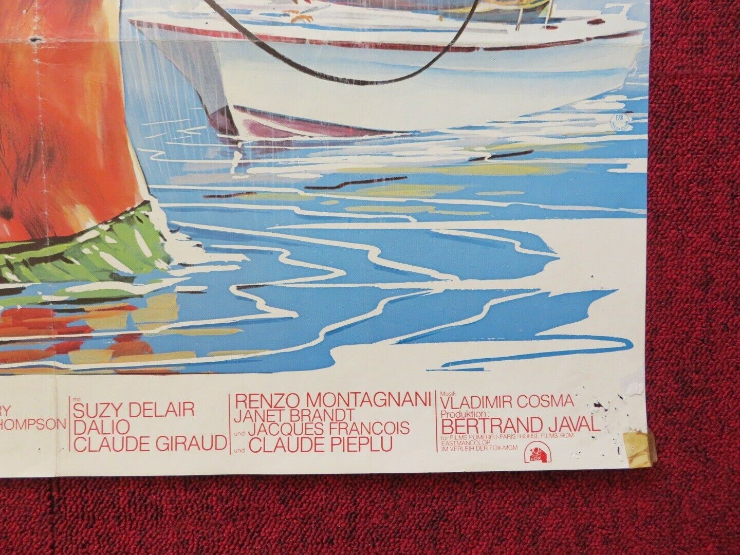 DIE ADVENTEUER DES RABBI JACOB GERMAN A1 ROLLED POSTER LOUIS DE FUNÈS Movie posters