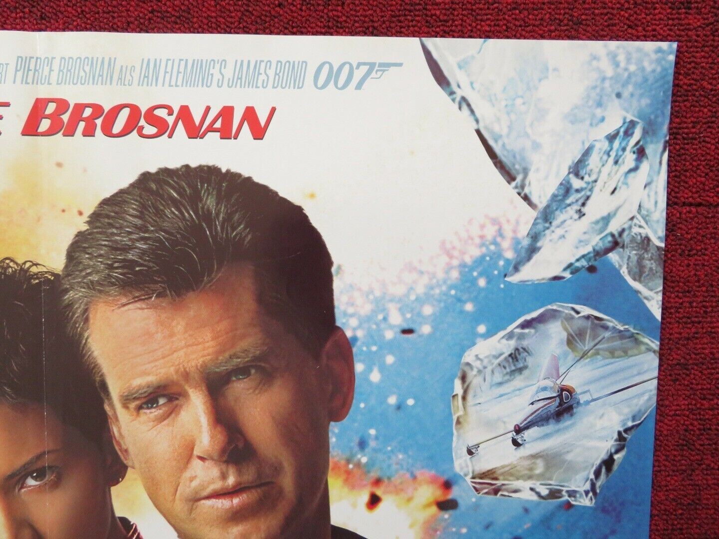 DIE ANOTHER DAY GERMAN A1 ROLLED POSTER PIERCE BROSNAN HALLE BERRY 2002 Movie posters