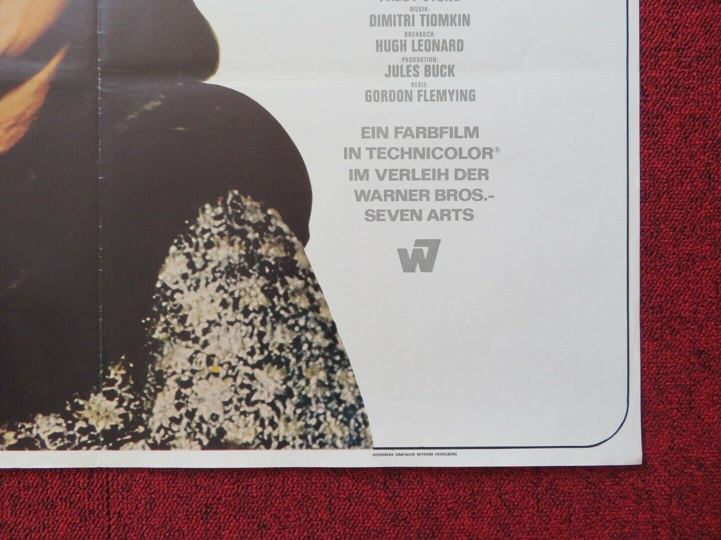 Die große Katharina / Great Catherine GERMAN A1 ROLLED POSTER PETER O'TOOLE 1968 Movie posters