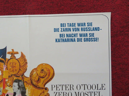 Die große Katharina / Great Catherine GERMAN A1 ROLLED POSTER PETER O'TOOLE 1968 Movie posters