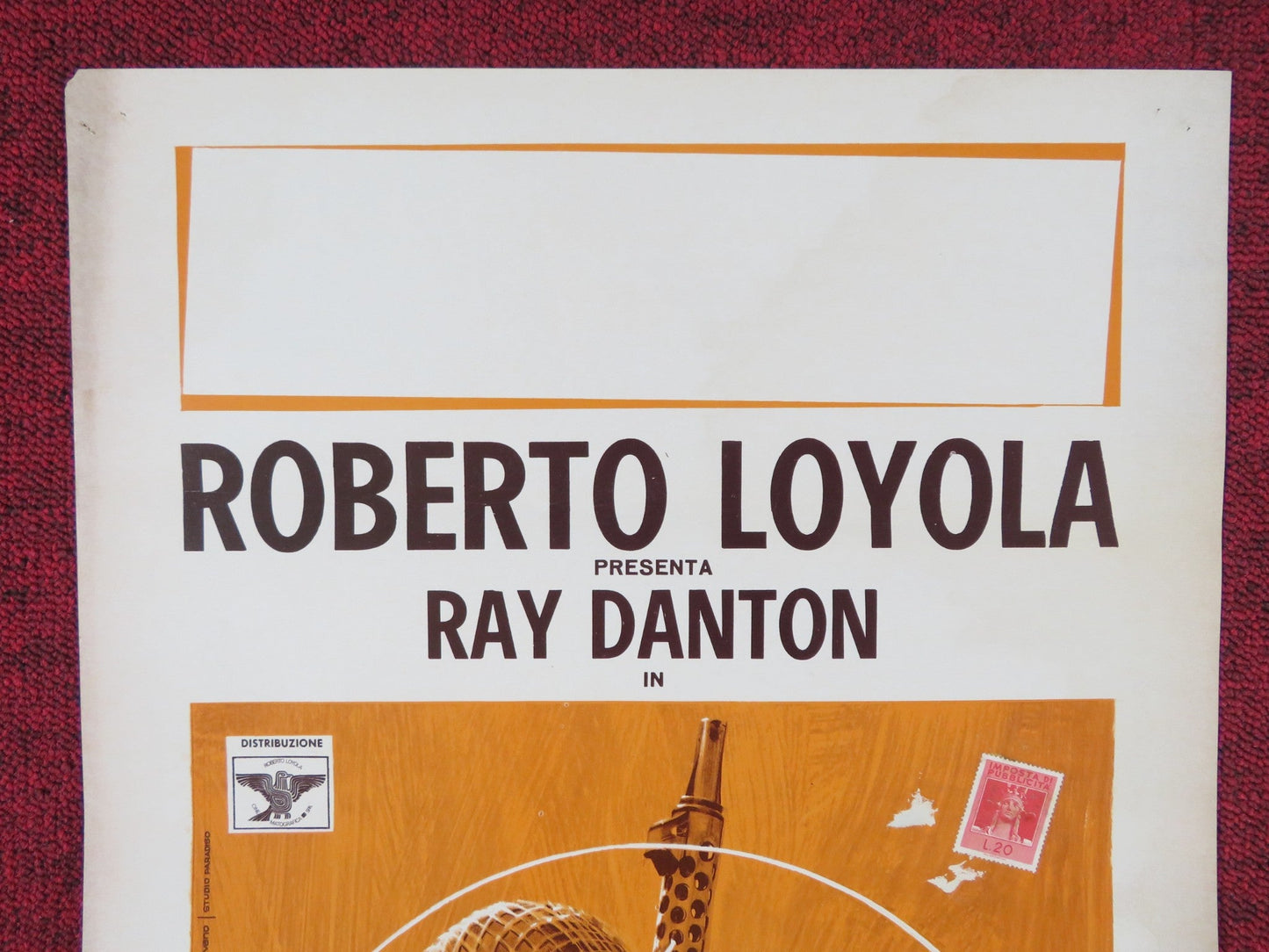 DIE GROSSE TREIBJAGD ITALIAN LOCANDINA POSTER RAY DANTON PASCALE PETIT 1969 Rendezvous Cinema Movie posters