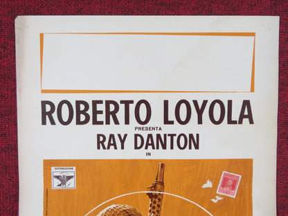 DIE GROSSE TREIBJAGD ITALIAN LOCANDINA POSTER RAY DANTON PASCALE PETIT 1969 Rendezvous Cinema Movie posters