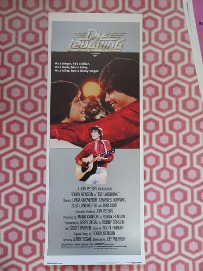 DIE LAUGHING US INSERT (14"x 36") POSTER ROBBY BENSON LINDA GROVENOR 1980 Movie posters