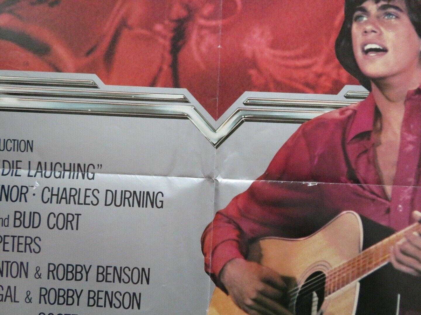 DIE LAUGHING US ONE SHEET POSTER JEFF WERNER ROBBY BENSON 1980 Movie posters
