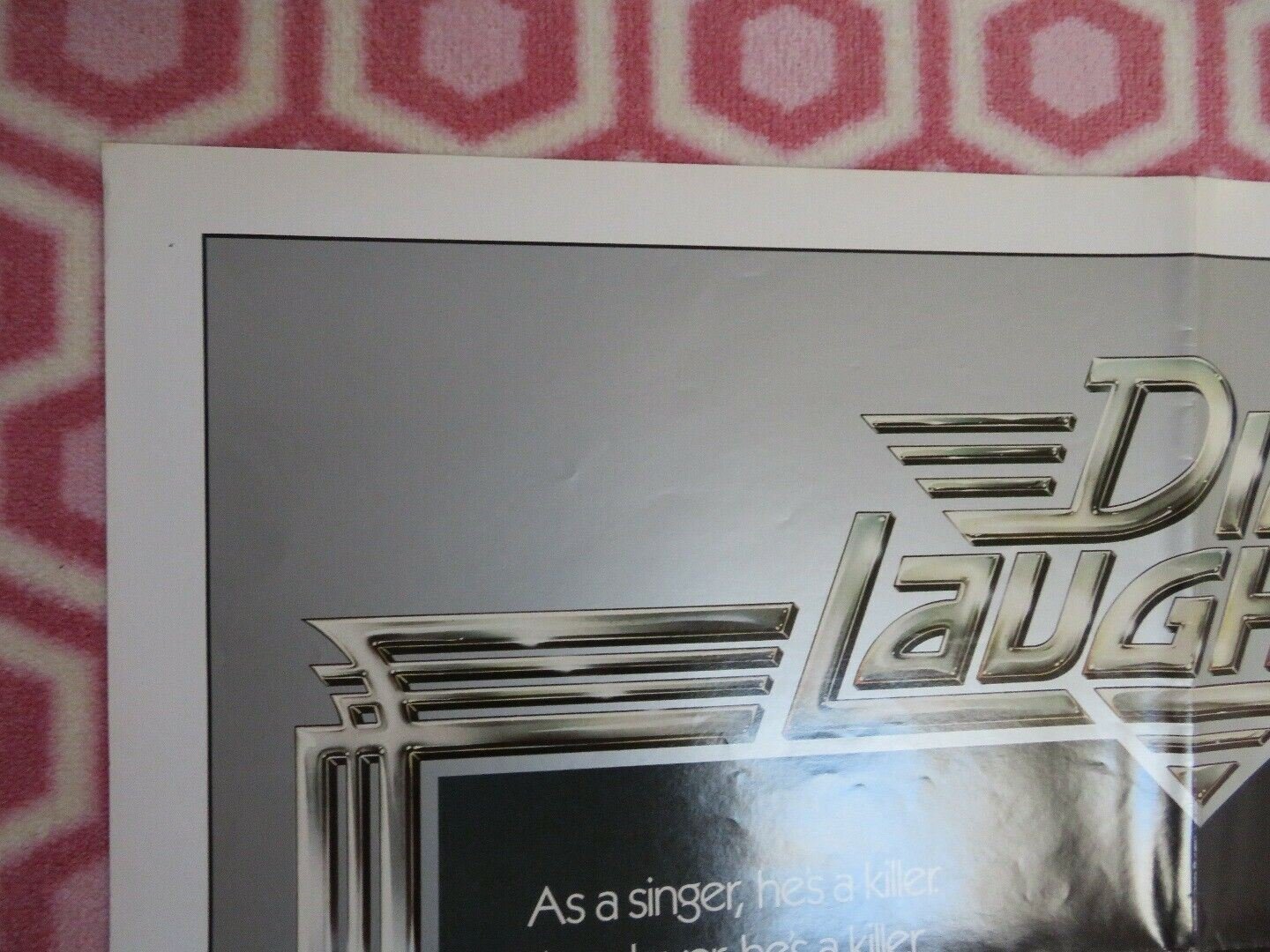 DIE LAUGHING US ONE SHEET POSTER ROBBY BENSON BUD CORT 1980 Rendezvous Cinema Movie posters