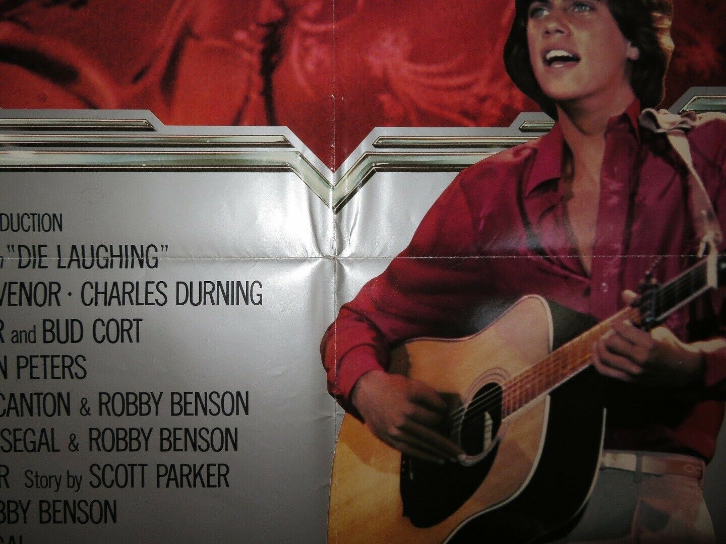 DIE LAUGHING US ONE SHEET POSTER ROBBY BENSON BUD CORT 1980 Rendezvous Cinema Movie posters