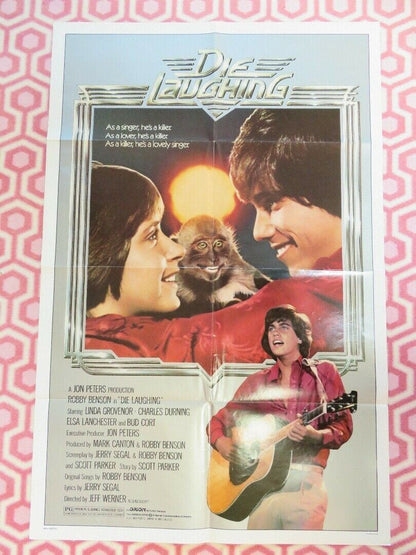 DIE LAUGHING US ONE SHEET POSTER ROBBY BENSON BUD CORT 1980 Rendezvous Cinema Movie posters