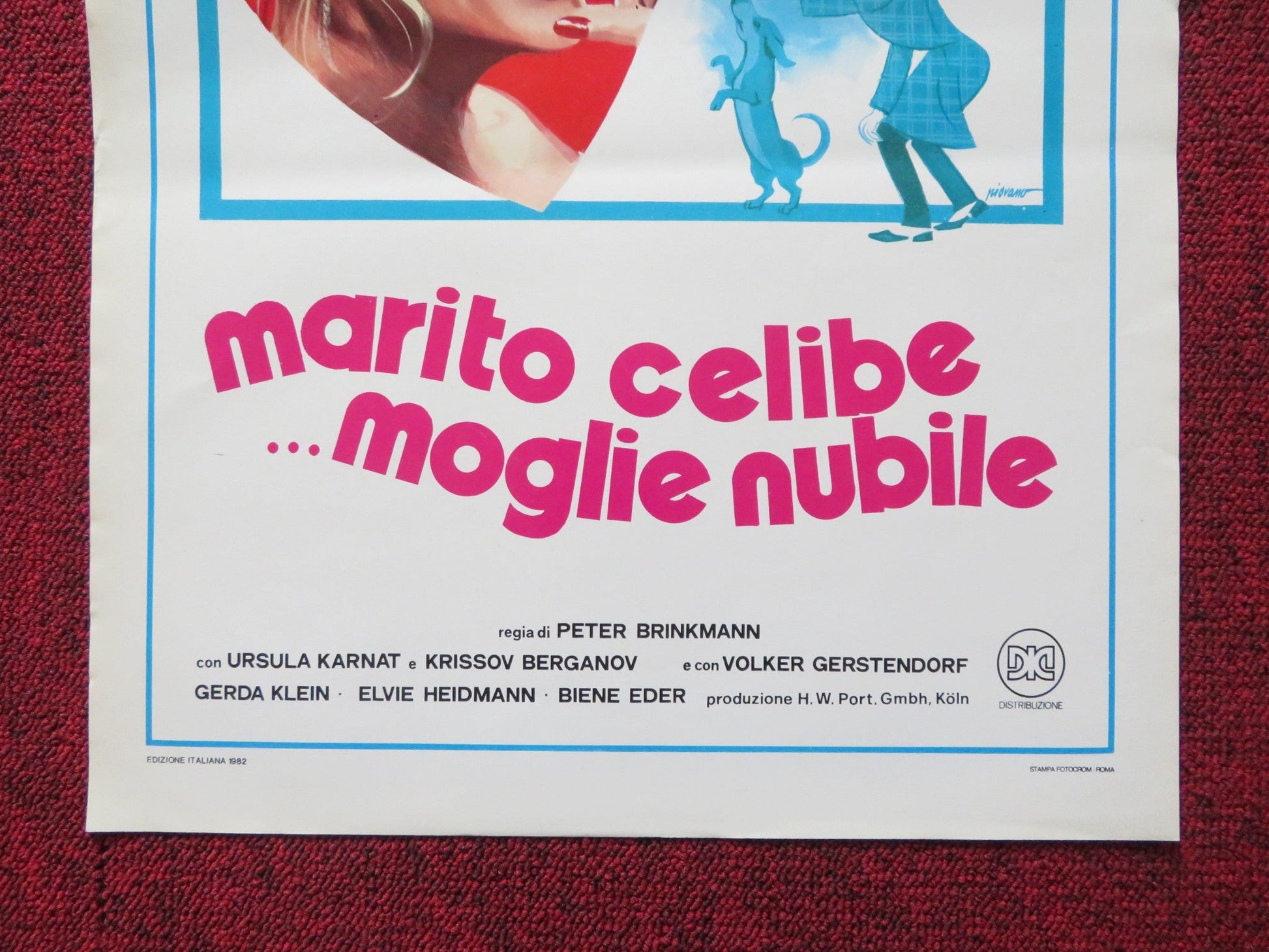 DIE SUPERBUMSER ITALIAN LOCANDINA POSTER URSULA KARNAT KRISSOV BERGANOV 1982 Rendezvous Cinema Movie posters
