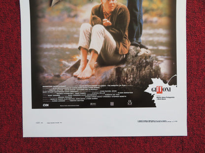 DIGGING TO CHINA ITALIAN LOCANDINA POSTER KEVIN BACON CATHY MORIARTY 1999 Rendezvous Cinema Movie posters