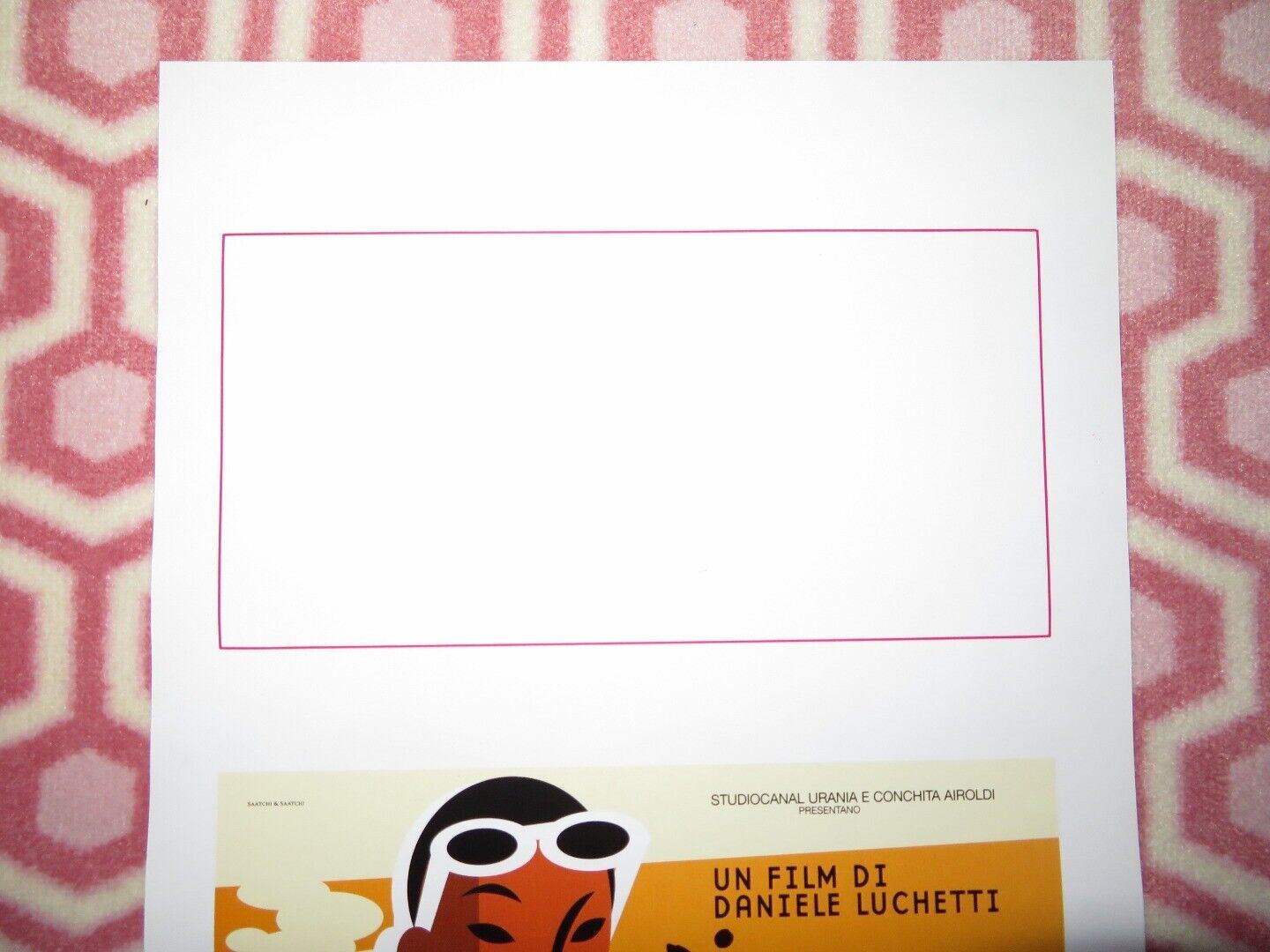 DILLO CON PAROLE MIE ITALIAN LOCANDINA (27.5"x13") POSTER STEFANIA MONTORSI 2003 Movie posters