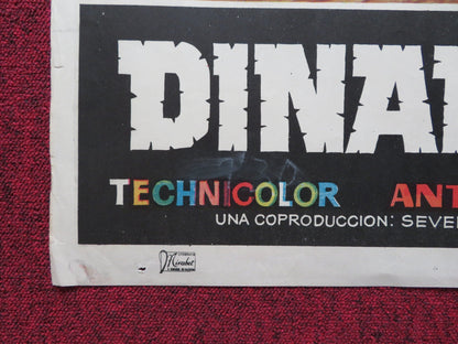 DINAMITA JOE SPANISH POSTER RIK VAN NUTTER MERCE CASTRO 1967 Rendezvous Cinema Movie posters