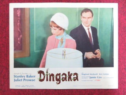 DINGAKA US LOBBY CARD FULL SET STANLEY BAKER JULIET PROWSE 1965 Rendezvous Cinema Movie posters