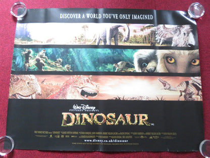 DINOSAUR UK QUAD (30"x 40") ROLLED POSTER DISNEY ALFRE WOODARD OSSIE DAVIS 2000 Rendezvous Cinema Movie posters