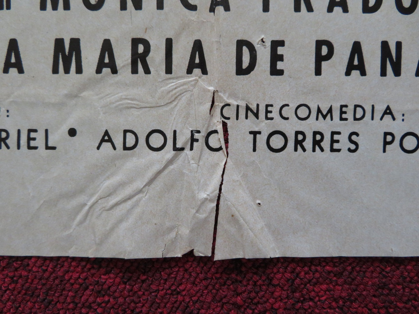 DIOS LOS CRIA FOLDED MEXICAN POSTER VICENTE FERNANDEZ LORENZO DE MONTECLARO 1977 Rendezvous Cinema Movie posters