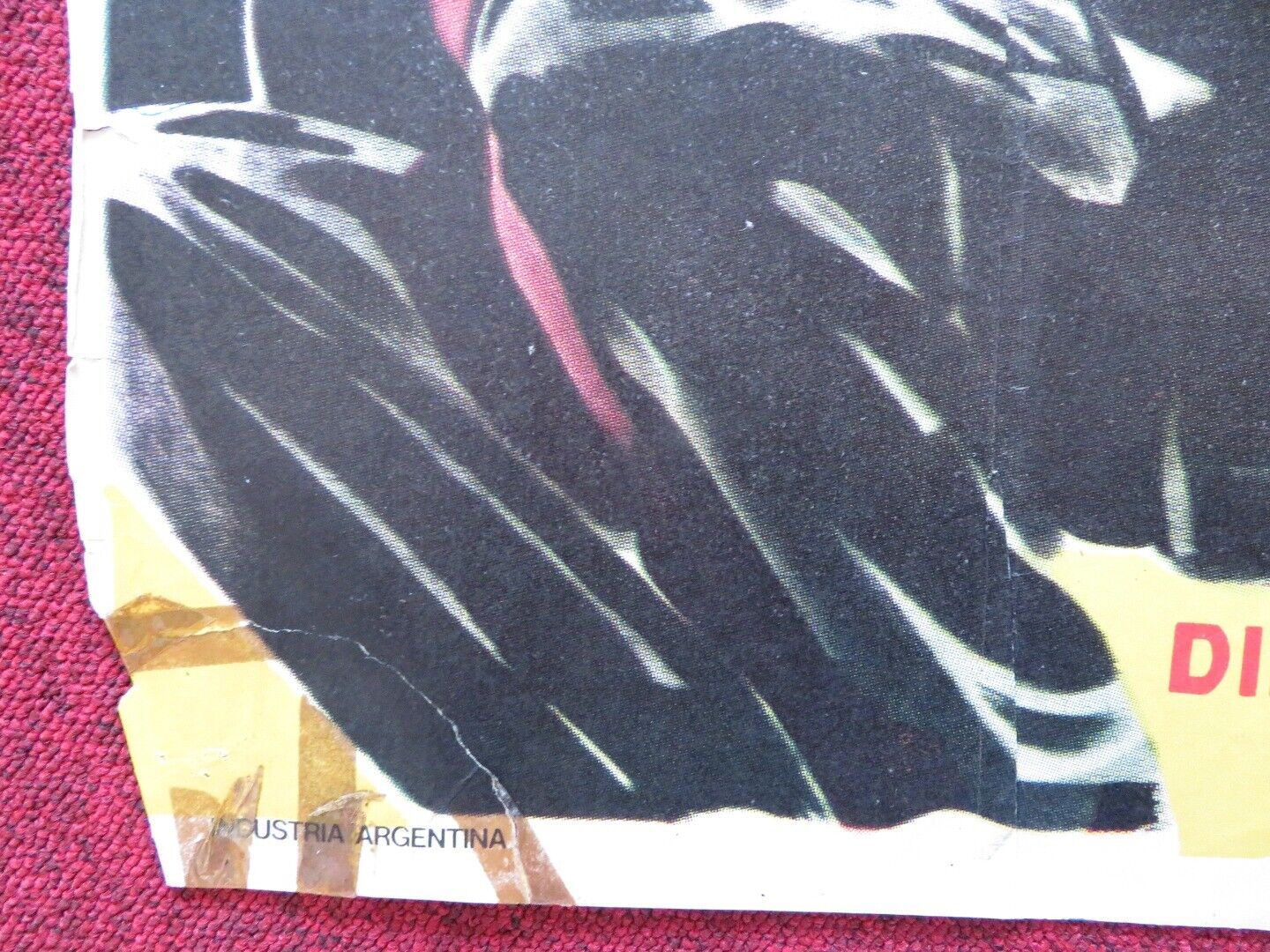 DIOS SE LO PAGUE ARGENTINA ONE SHEET FOLDED POSTER ARTURO DE CORDOVA MORENO Movie posters