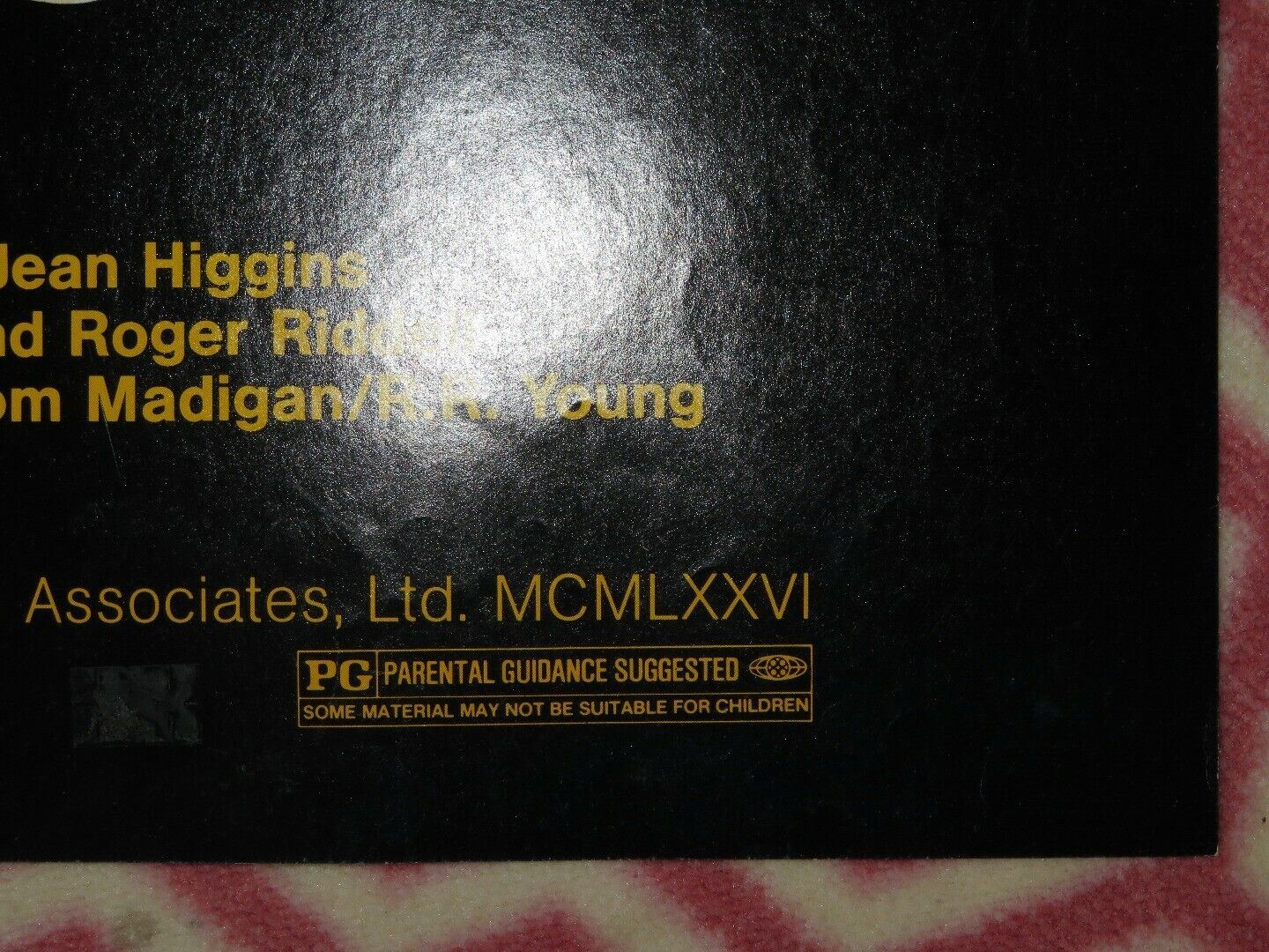 DIRT FOLDED US ONE SHEET POSTER (38"x26.5") PARNELLI JONES 1979 Movie posters