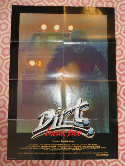 DIRT FOLDED US ONE SHEET POSTER (38"x26.5") PARNELLI JONES 1979 Movie posters