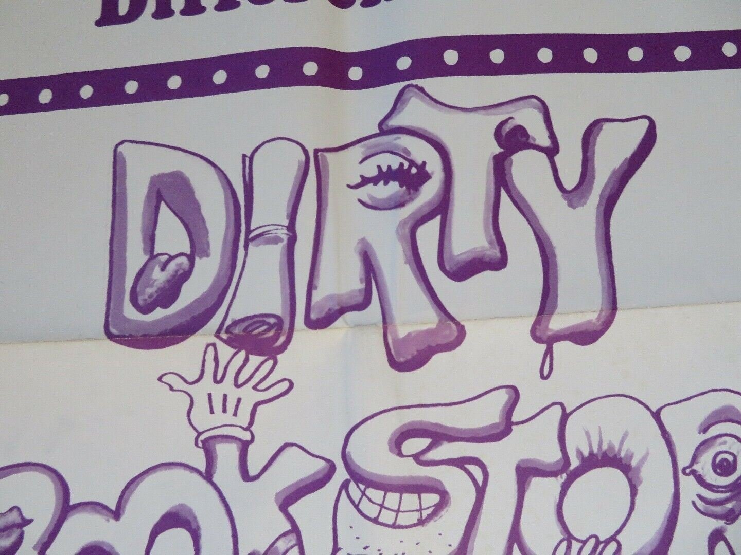 DIRTY BOOK STORE / The Liberation of Cherry Janowski US ONE SHEET POSTER 1976 Movie posters