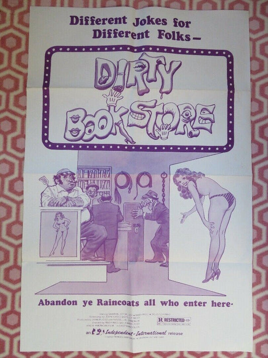 DIRTY BOOK STORE / The Liberation of Cherry Janowski US ONE SHEET POSTER 1976 Movie posters