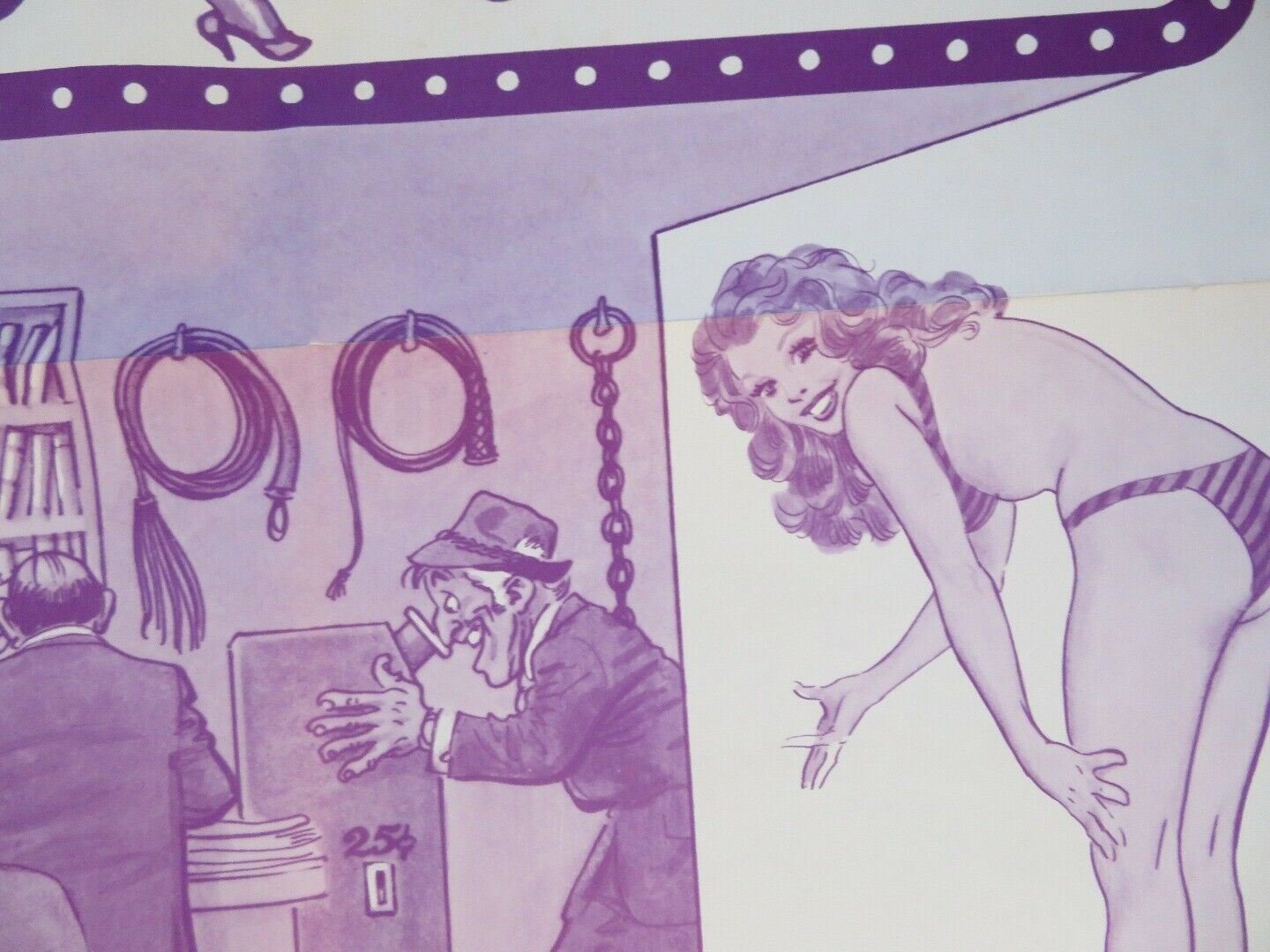 DIRTY BOOK STORE / The Liberation of Cherry Janowski US ONE SHEET POSTER 1976 Movie posters