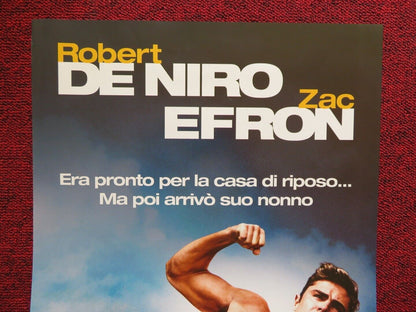 DIRTY GRANDPA ITALIAN LOCANDINA (27"x12.5") POSTER ROBERT DE NIRO ZAC EFRON 2016 - Rendezvous Cinema