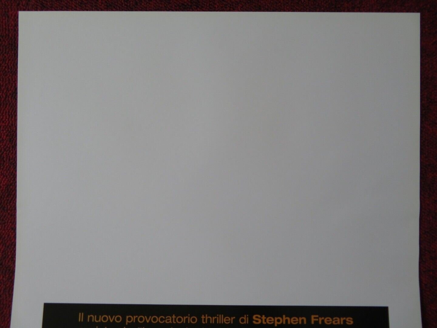 DIRTY PRETTY THINGS ITALIAN LOCANDINA (27.5"x13") POSTER AUDREY TAUTOU 2002 Movie posters