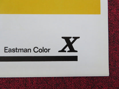 DIRTY TRICK / Deadly Vengeance US TRI FOLDED ONE SHEET ROLLED POSTER 1972 Rendezvous Cinema Movie posters