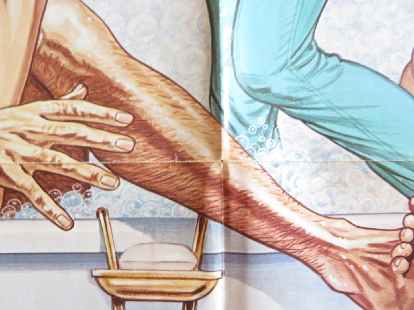 DIRTY TRICKS FOLDED US ONE SHEET POSTER ELLIOTT GOULD KATE JACKSON 1981 Rendezvous Cinema Movie posters