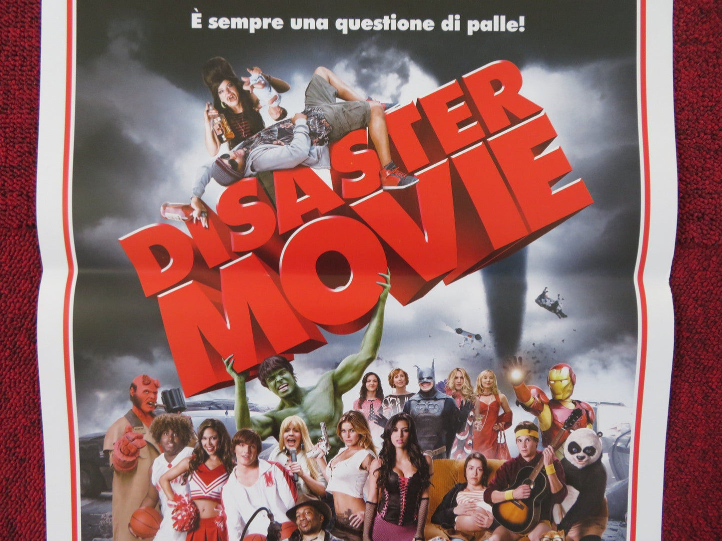 DISASTER MOVIE ITALIAN LOCANDINA POSTER MATT LANTER VANESSA MINNILLO 2008 Rendezvous Cinema Movie posters