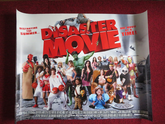 DISASTER MOVIE UK QUAD (30"x 40") ROLLED POSTER KIM KARDASHIAN WEST 2008 Rendezvous Cinema Movie posters