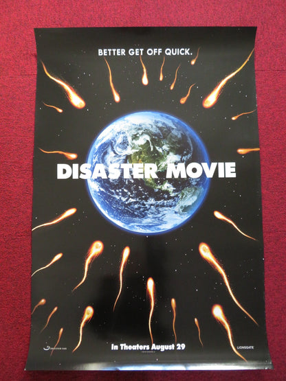 DISASTER MOVIE US ONE SHEET ROLLED POSTER MATT LANTER NICOLE PARKER 2008 Rendezvous Cinema Movie posters