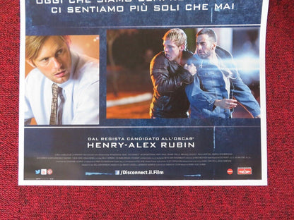 DISCONNECT ITALIAN LOCANDINA (27"x13") POSTER JASON BATEMAN HOPE DAVIS 2012 - Rendezvous Cinema