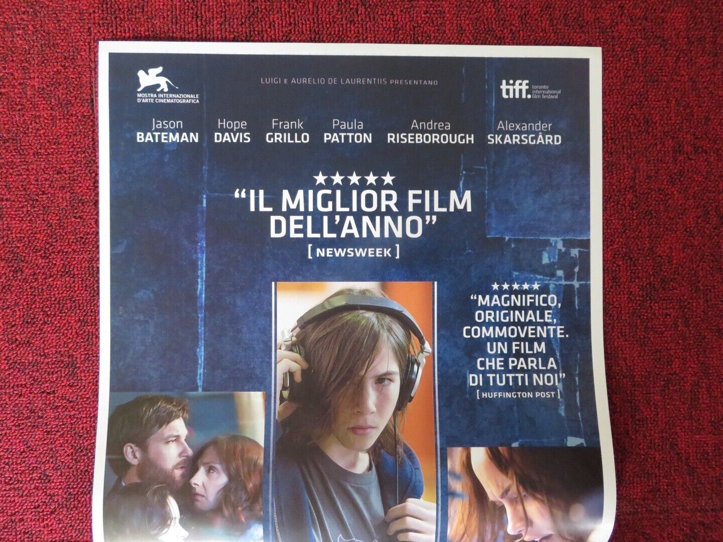 DISCONNECT ITALIAN LOCANDINA (27"x13") POSTER JASON BATEMAN HOPE DAVIS 2012 - Rendezvous Cinema