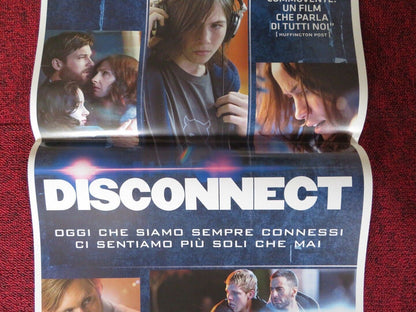 DISCONNECT ITALIAN LOCANDINA (27"x13") POSTER JASON BATEMAN HOPE DAVIS 2012 - Rendezvous Cinema