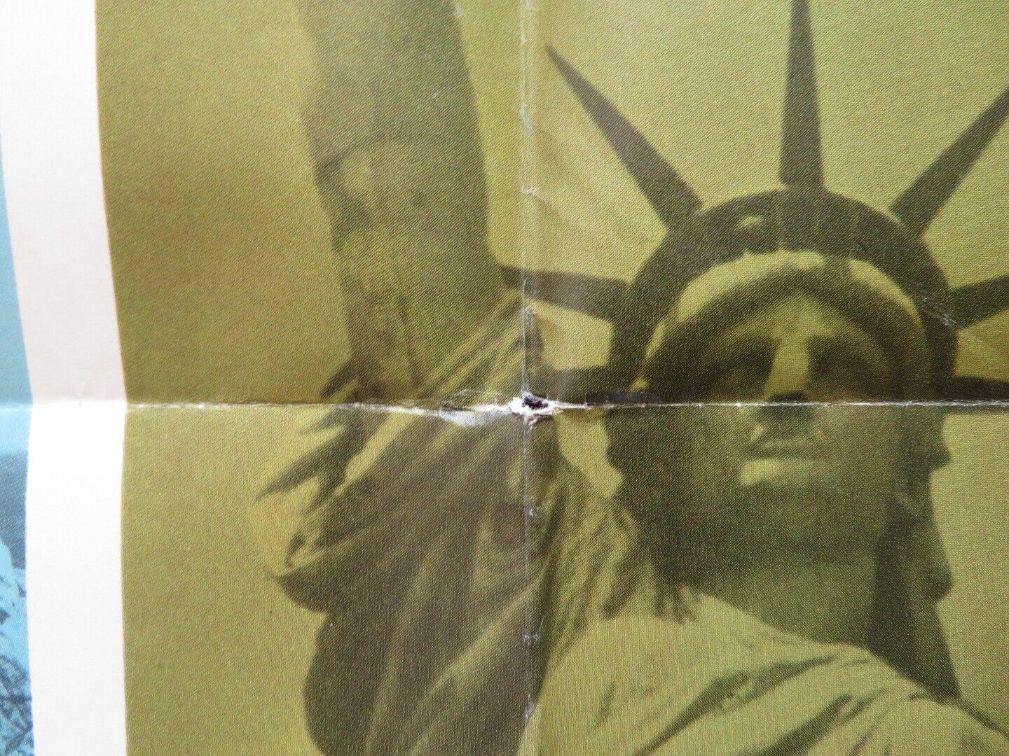 DISCOVER AMERICA FOLDED US ONE SHEET POSTER BURGESS MEREDITH 1967 Movie posters