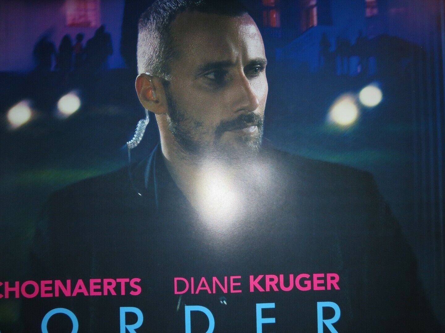 DISORDER QUAD (30"x 40") ROLLED POSTER MATTHIAS SCHOENAERTS DAINE KRUGER 2015 - Rendezvous Cinema