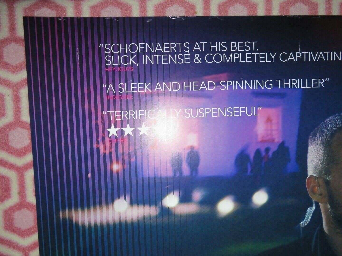 DISORDER QUAD (30"x 40") ROLLED POSTER MATTHIAS SCHOENAERTS DAINE KRUGER 2015 - Rendezvous Cinema