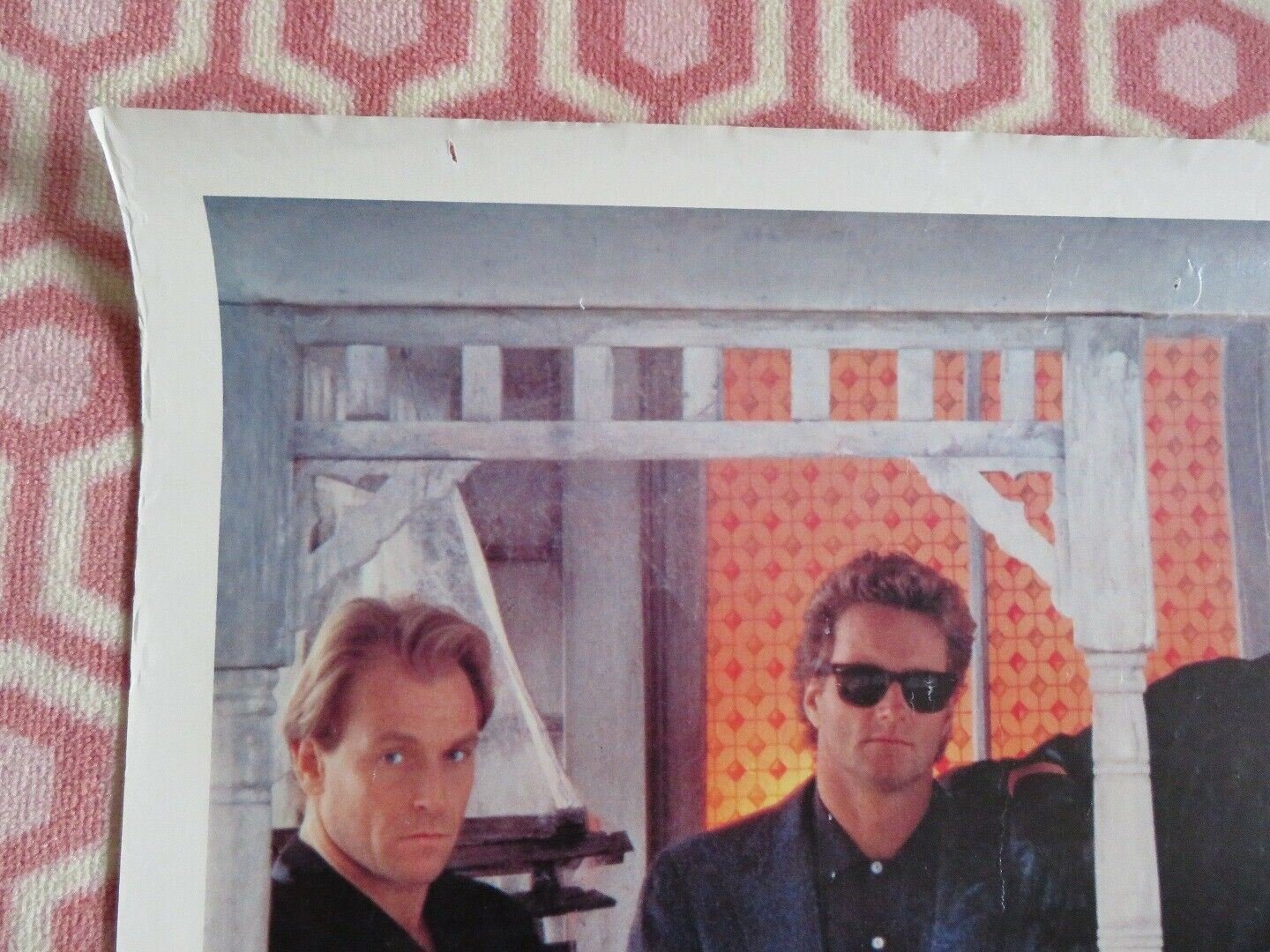 DISORGANIZED CRIME ONE SHEET ROLLED POSTER HOYT AXTON 1989 Movie posters