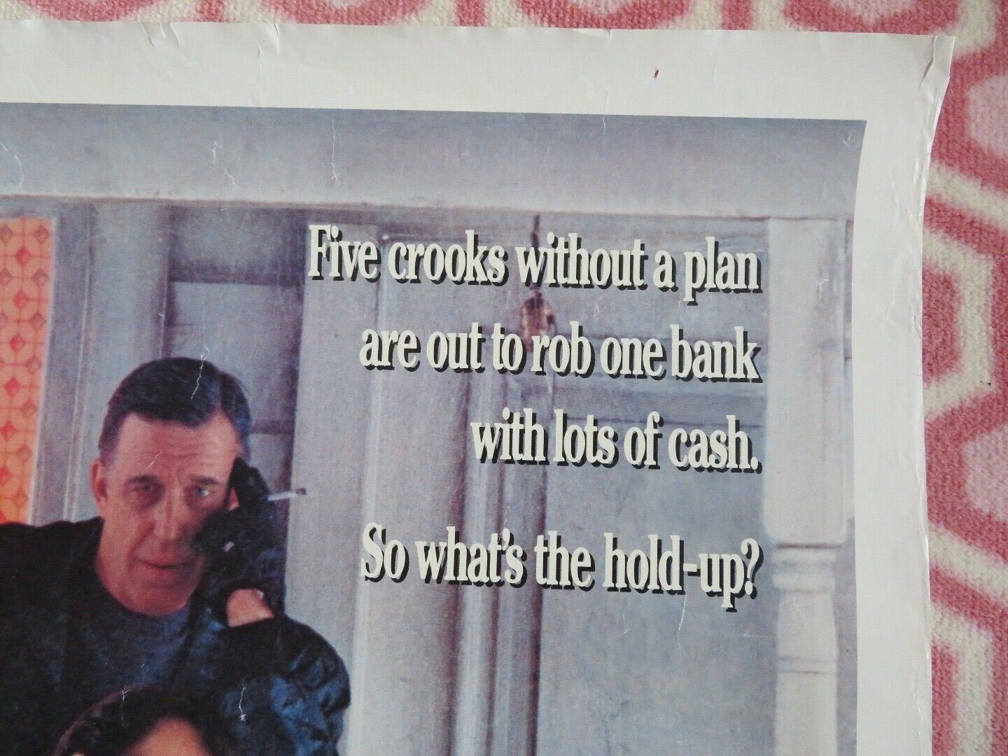 DISORGANIZED CRIME ONE SHEET ROLLED POSTER HOYT AXTON 1989 Movie posters