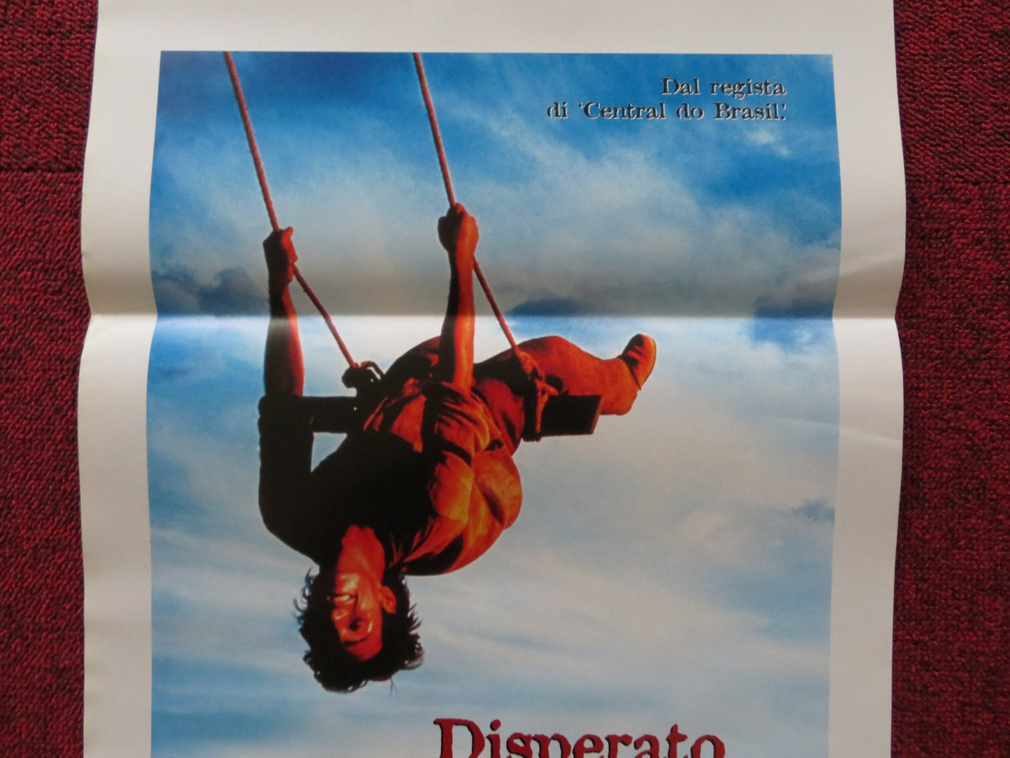 DISPERATO APRILE ITALIAN LOCANDINA POSTER JOSE DU MONT RODRIGO SANTORO 2001 Rendezvous Cinema Movie posters