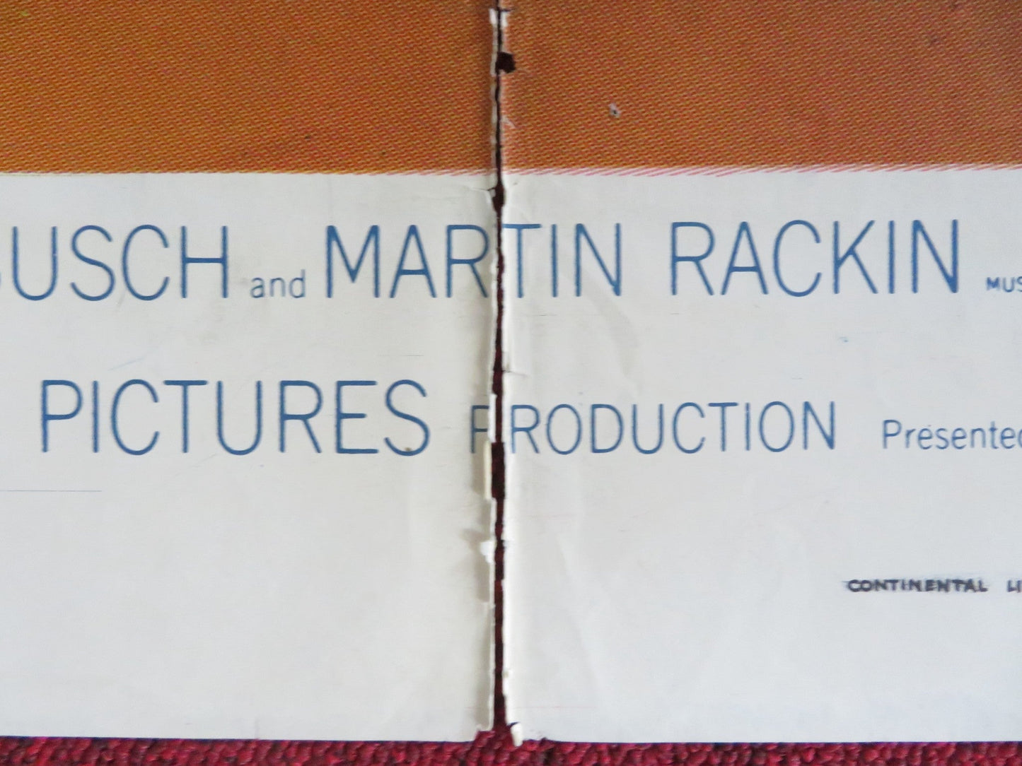 DISTANT DRUMS FOLDED US ONE SHEET POSTER GARY COOPER MARI ALDON 1956 Rendezvous Cinema Movie posters