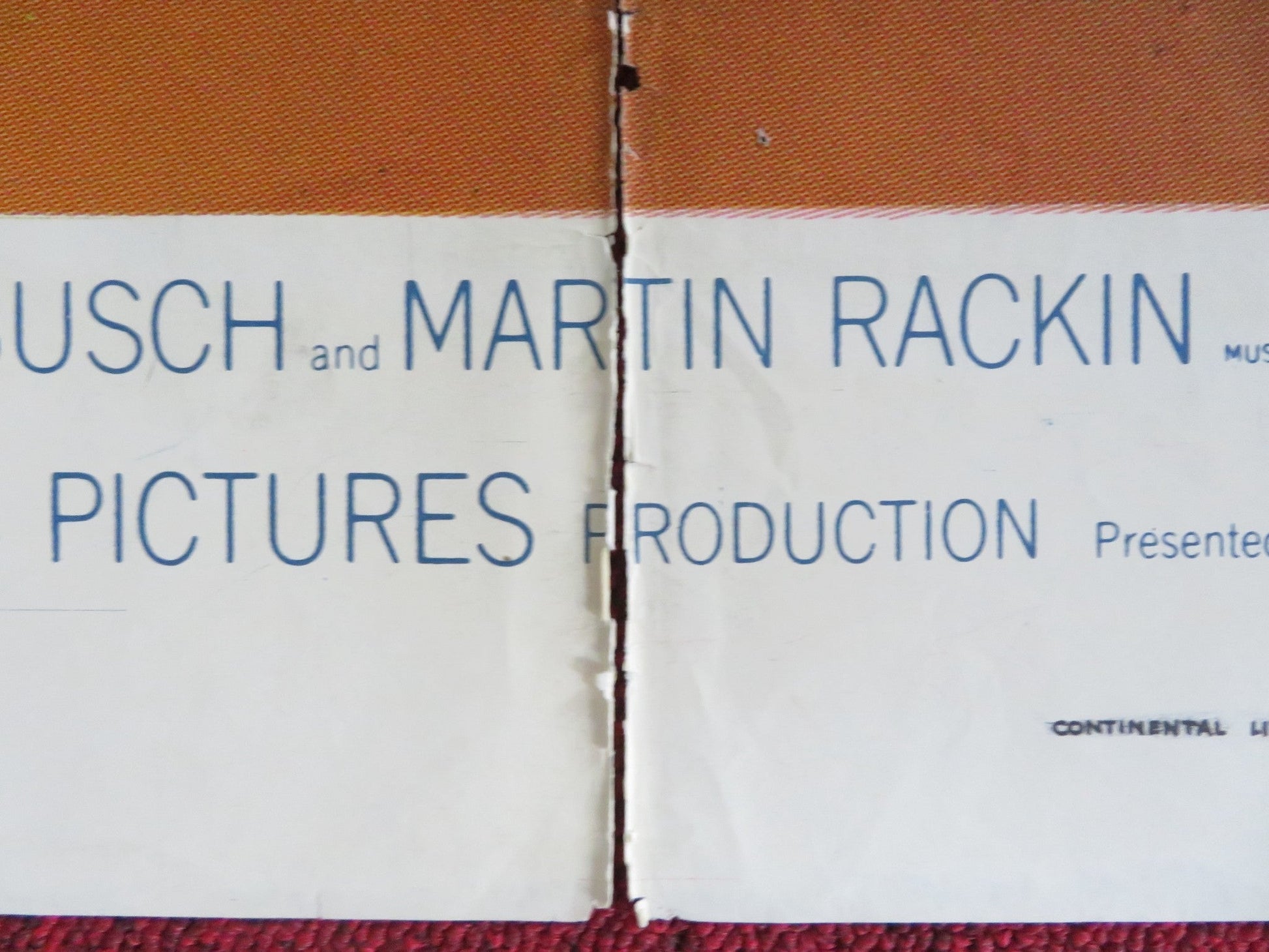 DISTANT DRUMS FOLDED US ONE SHEET POSTER GARY COOPER MARI ALDON 1956 Rendezvous Cinema Movie posters